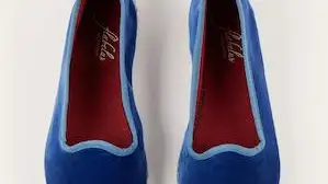 Slippers de terciopelo