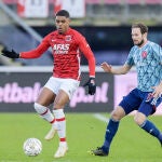 Myron Boadu con el AZ Alkmaar.