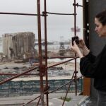 Joana Dagher, de 33 años, perdió la memoria durante dos meses por el trauma y las lesiones cerebrales provocadas por la explosión en Beirut