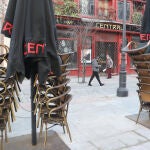 Muchos negocios de hostelería se han visto obligados a cerrar a causa de las restricciones