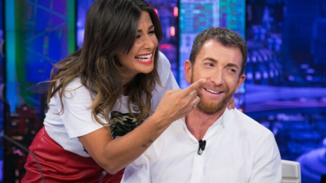 Pablo Motos y Nuria Roca en 'El hormiguero'