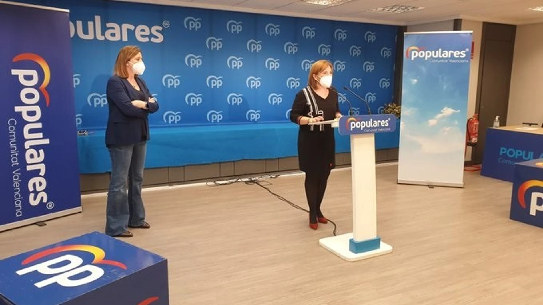 Catalá y Bonig comparecen en la sede del PPCV