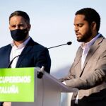 Santiago Abascal e Ignacio Garriga