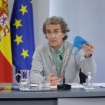 Fernando Simón durante la rueda de prensa posterior al Consejo Interterritorial de Sanidad