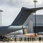 Médicos militares alemanes llegan a Lisboa para ayudar en la lucha contra el coronavirus