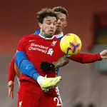 Xherdan Shaqiri con el Liverpool.