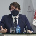 El consejero de Fomento y Medio Ambiente de Castilla y León, Juan Carlos Suárez-Quiñones