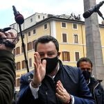 Matteo Salvini, líder de la Liga,
