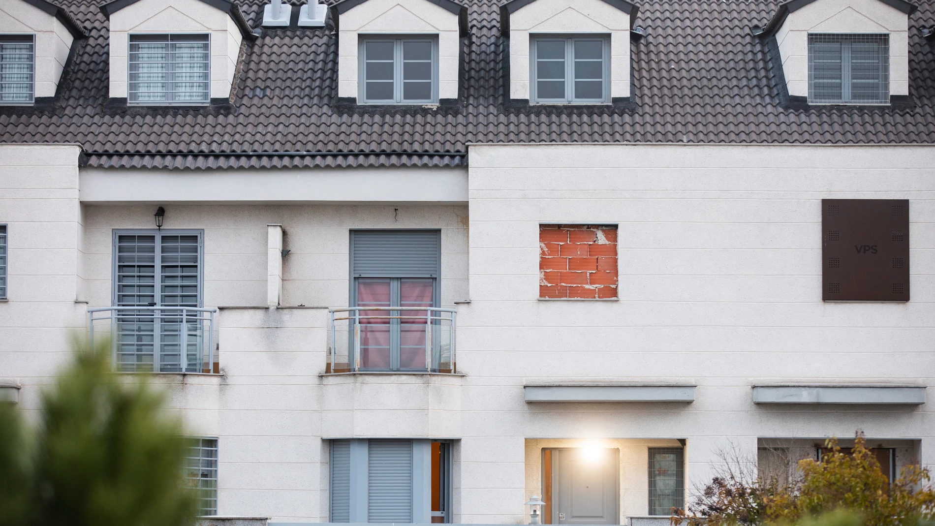 Un chalet ocupado en Leganés