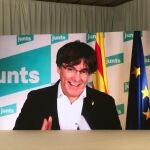 El expresidente de la Generalitat Carles Puigdemont