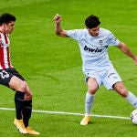Gonzalo Guedes con el Valencia.