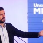 El presidente del PP, Pablo Casado