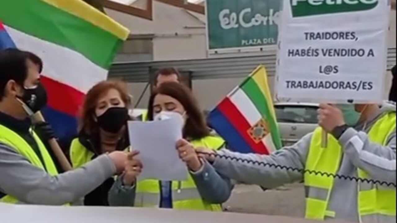 Protestas en Jerez y Linares ante la asfixia económica