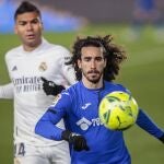 Marc Cucurella con el Getafe.