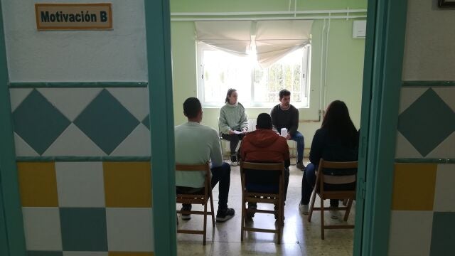 Imagen de archivo de un grupo de Proyecto Hombre