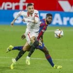 Youssef En-Nesyri con el Sevilla.