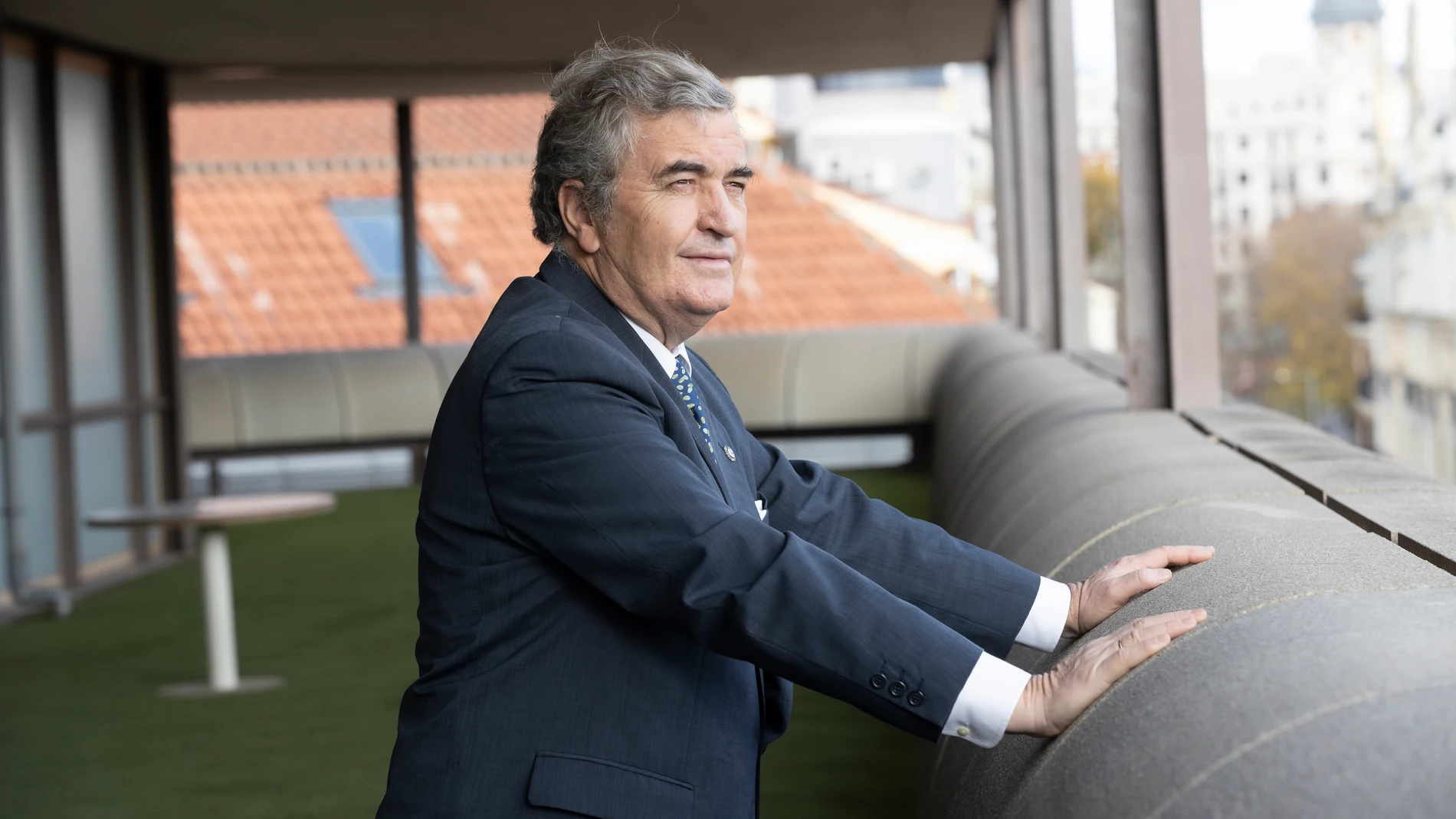 Sigfrido Herráez, decano del Colegio Oficial de Arquitectos de Madrid