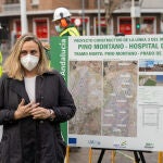 La consejera de Fomento, Infraestructuras y Ordenación del Territorio, Marifrán Carazo