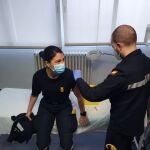 La Unidad Militar de Emergencias administró AstraZeneca en la primera dosis
