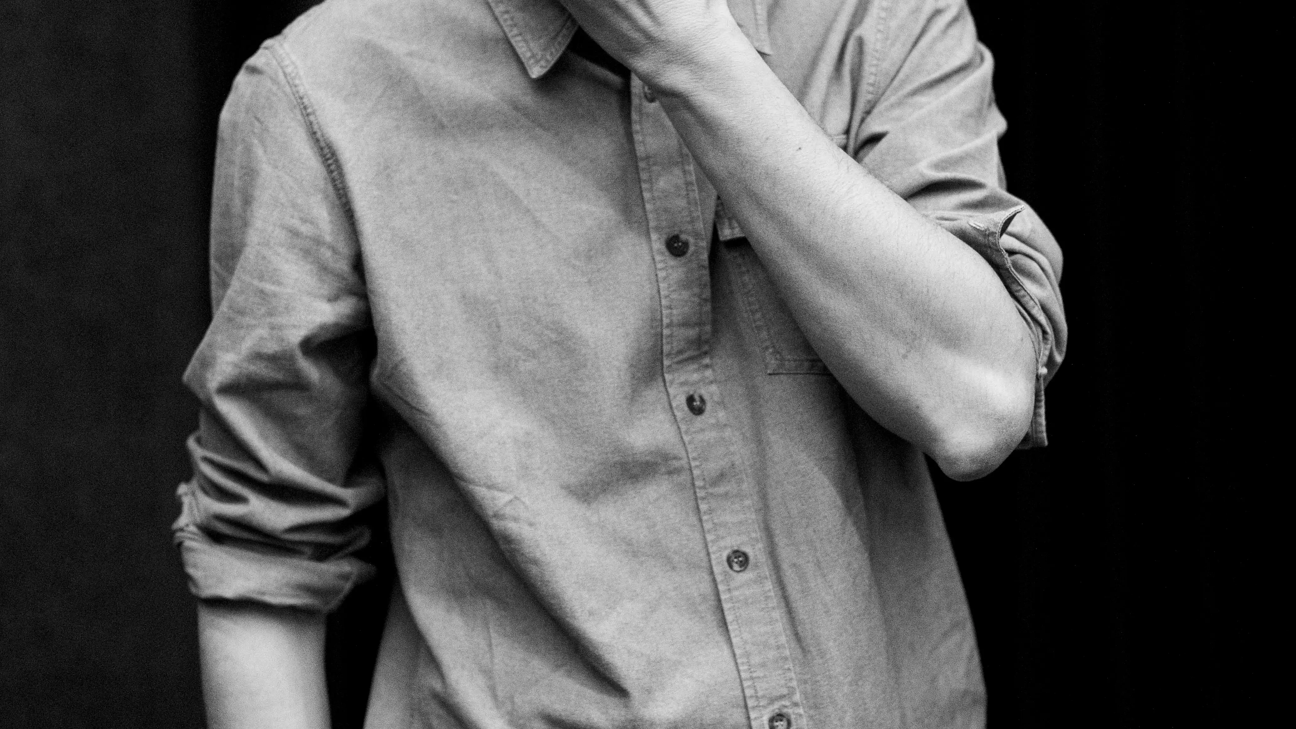 El director Stéphane Demoustir durante su reciente visita a Madrid en los Cines Embajadores