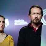 Pablo Iglesias e Irene Montero