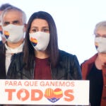 La presidenta de Ciudadanos, Inés Arrimadas
