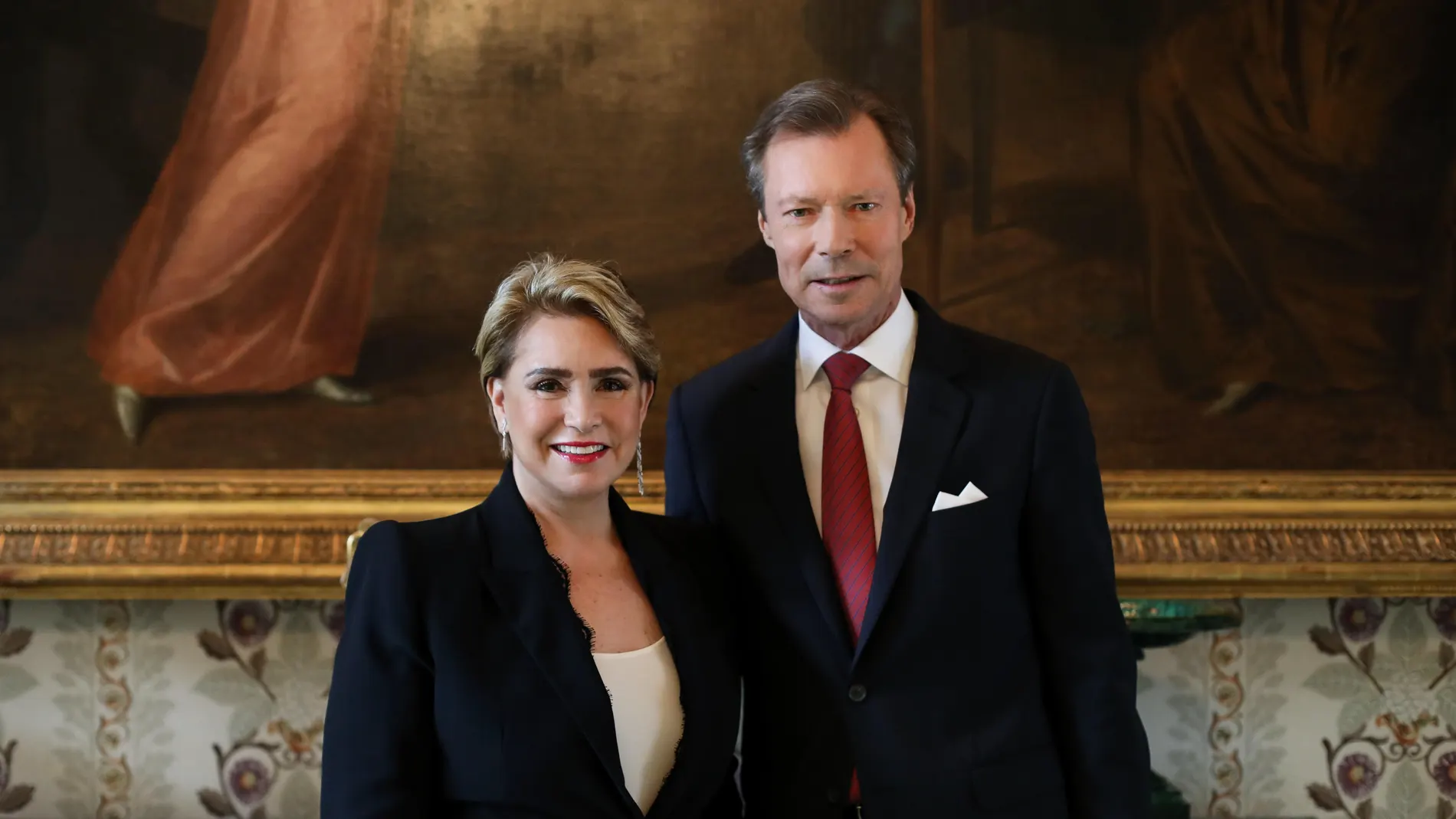 Imagen de los Duques de Luxemburgo en su 40 aniversario de boda