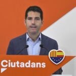 El diputado de Cs en Cataluña, Nacho Martín Blanco.