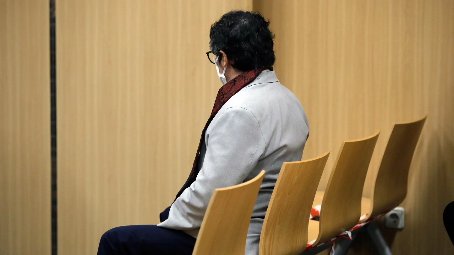 En la imagen, Luis Eduardo R. el pasado día 15 de febrero