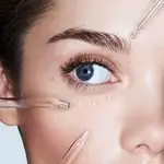 Retoque estético con ácido hialurónico.