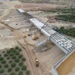 Construcción de la Autovía del Almanzora, en Almería