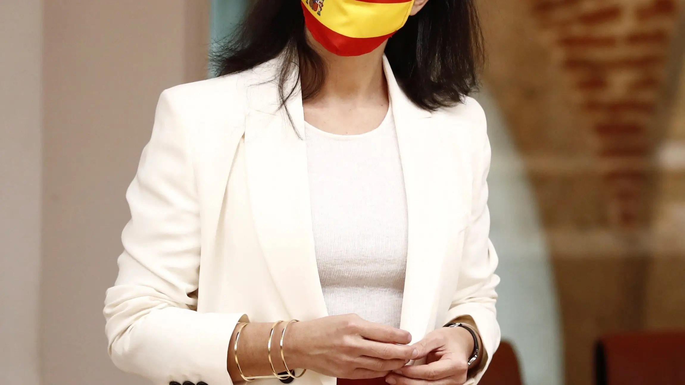 La portavoz de VOX en la Asamblea de Madrid, Rocío Monasterio