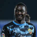 Umar Sadiq con el Almería.