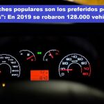 En el robo de un vehículo afecta la marca, el modelo, la antigüedad y la zona.