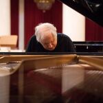 Sokolov durante un ensayo
