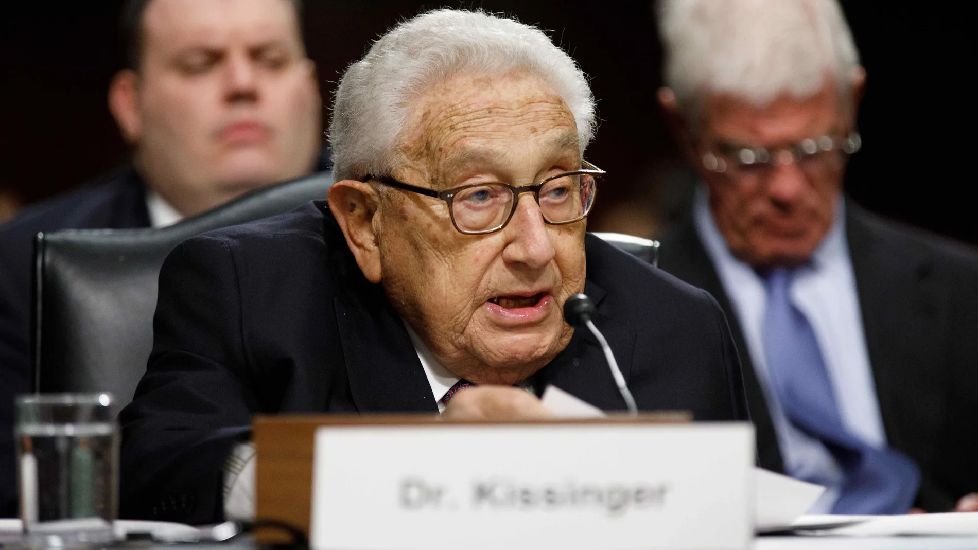 El antiguo secretario de Estado Henry Kissinger16/02/2021
