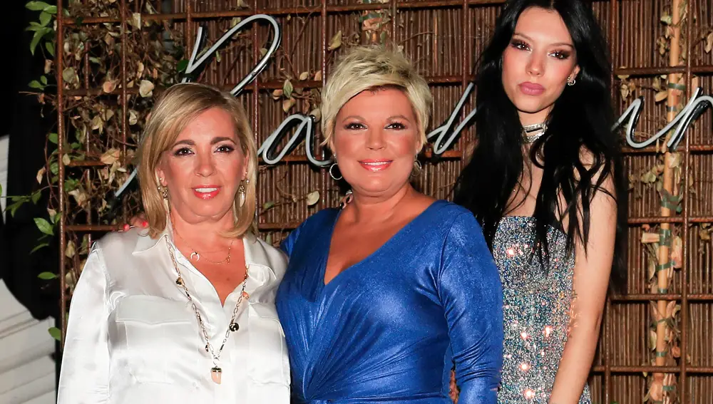 Terelu Campos, Carmen Borrego y Alejandra Rubio