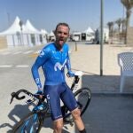 Alejandro Valverde ha comenzado su temporada en los Emiratos Árabes