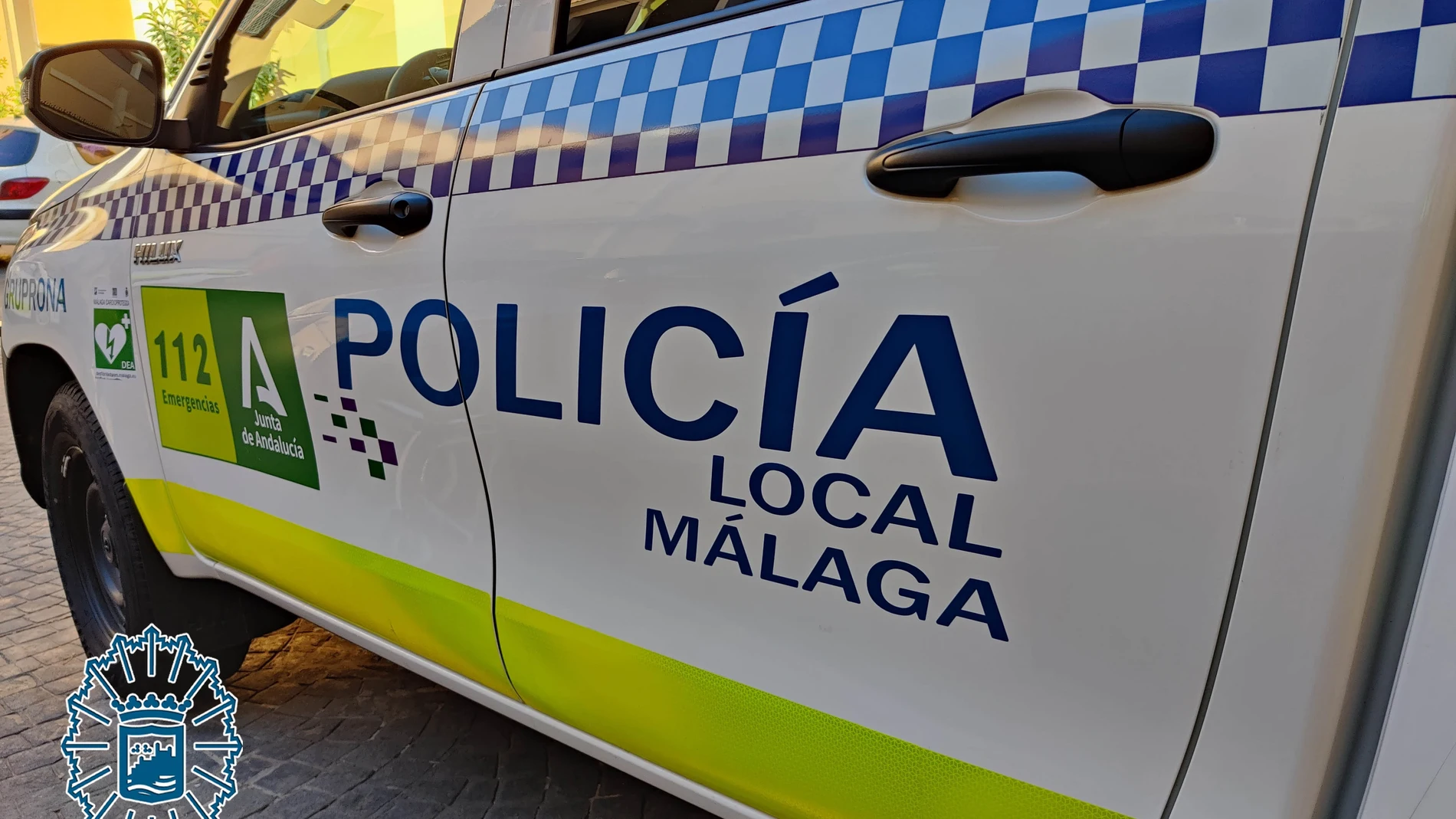 Un patrullero de la Policía Local de Málaga. POLICÍA LOCAL