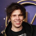 Ruben Doblas " Rubius " , en el estreno de la película " Vengadores: Endgame ", en Madrid