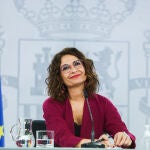 La ministra de Hacienda y portavoz del Gobierno, María Jesús Montero