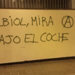 Amenaza con un tono etarra