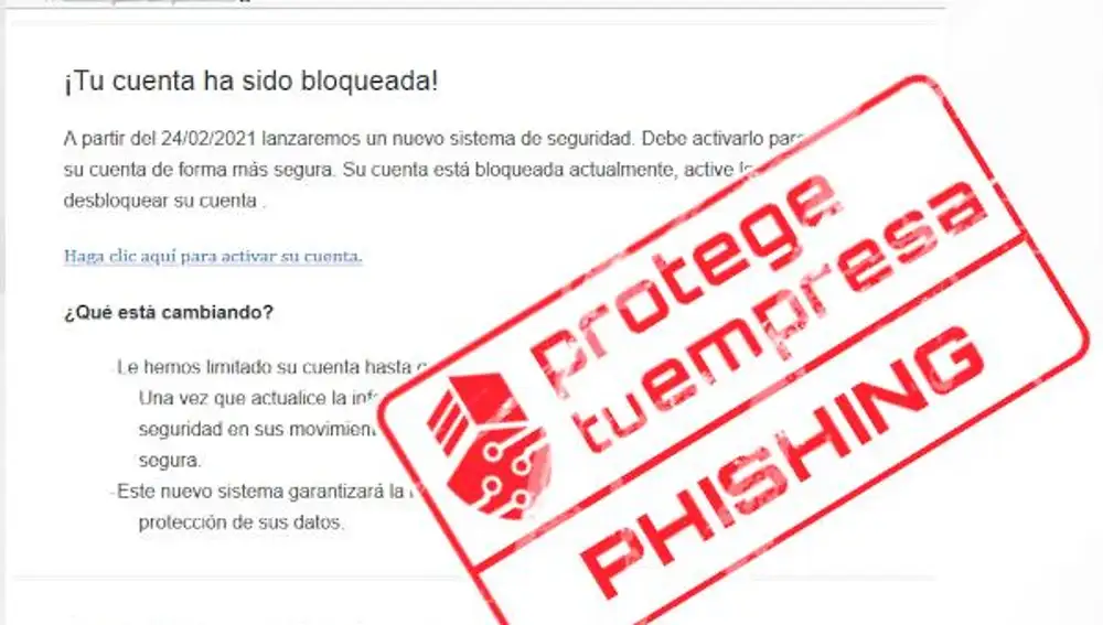 Todo comienza con un mensaje que tiene por asunto: 'Nuevo documento en su cuenta n° 533456-847'