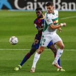 Lucas Boyé con el Elche.