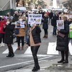 Manifestación en León convocada por la Unión de Asociaciones Libres y Asociación Autónomos Unidos para Actuar (AUPA) para reclamar mejoras para el sector