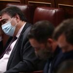 El portavoz parlamentario del PNV, Aitor Esteban, en el Congreso de los Diputados