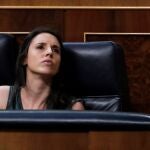 La ministra de Igualdad, Irene Montero, en el Congreso de los Diputados.