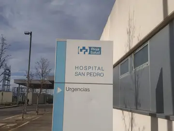 Servicio de urgencias del hospital San Pedro, en Logroño Servicio de urgencias del hospital San Pedro, en Logroño