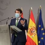 El presidente de la Junta, Alfonso Fernández Mañueco