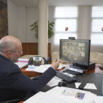 El vicepresidente, Francisco Igea, se reúne con los colectivos